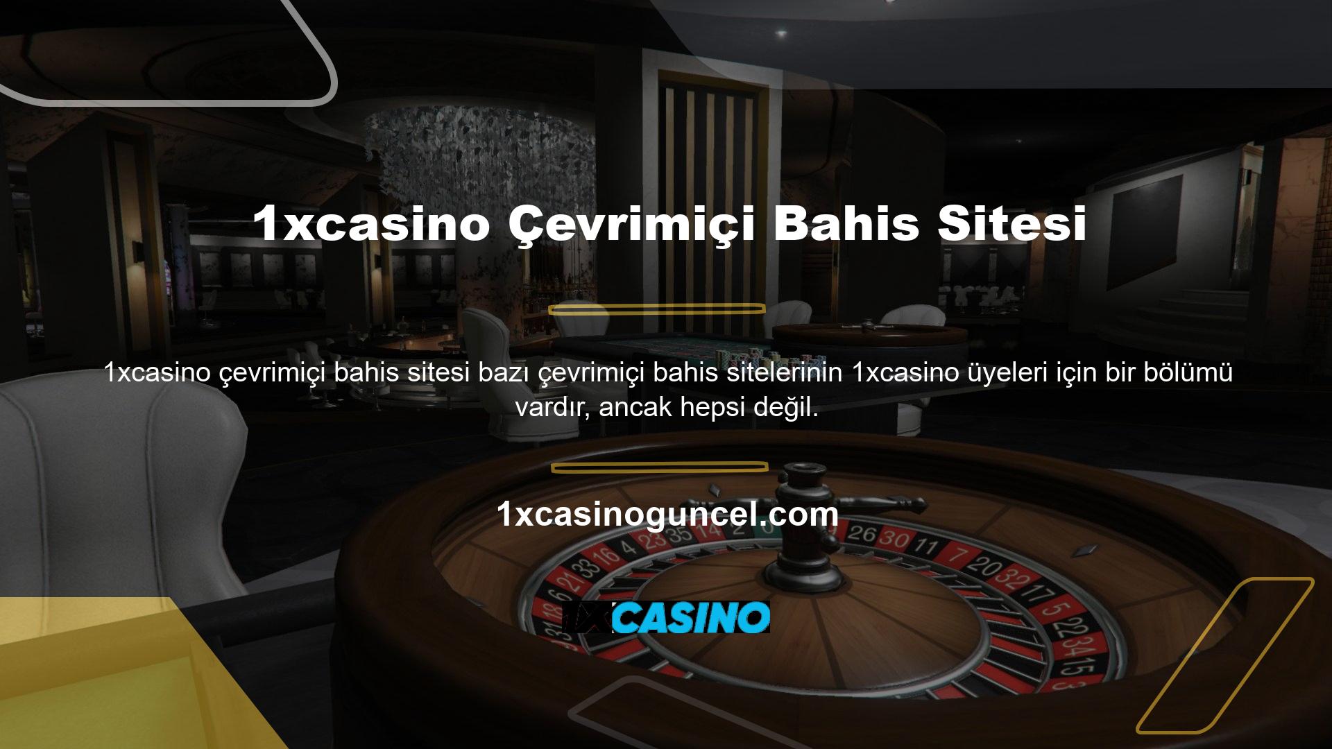 Canlı casino, tombala ve sanal sporlar gibi bazı oyun türleri sadece canlı bahis sitelerinde mevcuttur